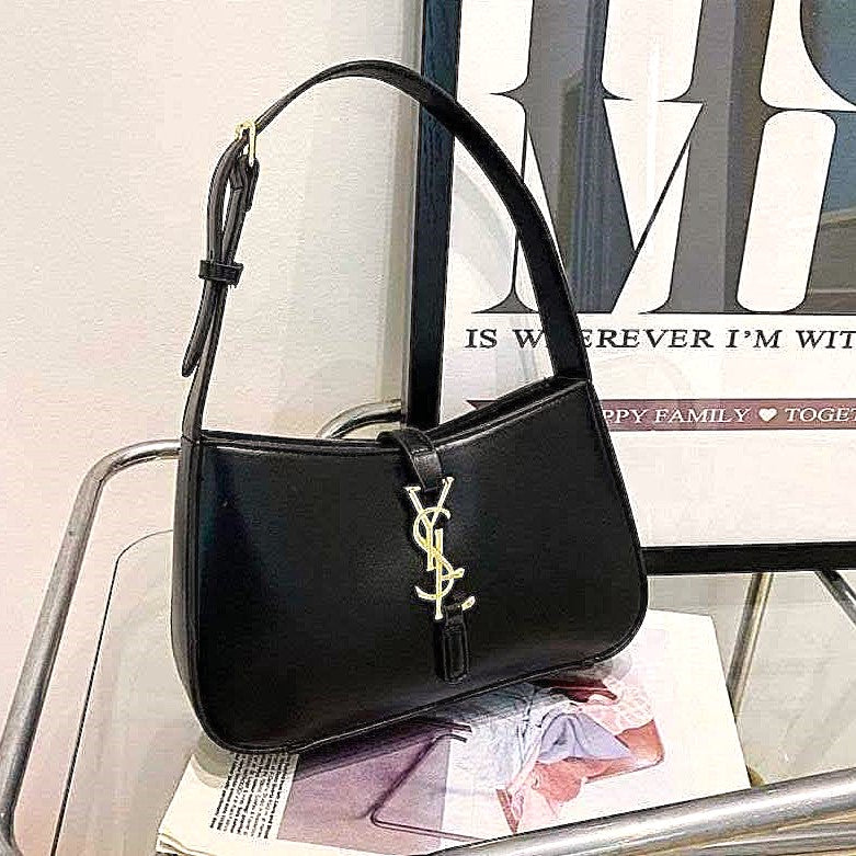 Black Saint Laurent Le 5 à 7 Hobo Bag – A Timeless Icon of Elegance