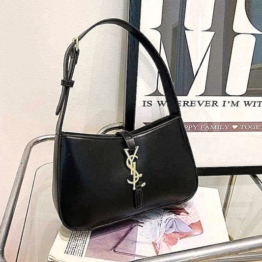 Black Saint Laurent Le 5 à 7 Hobo Bag – A Timeless Icon of Elegance