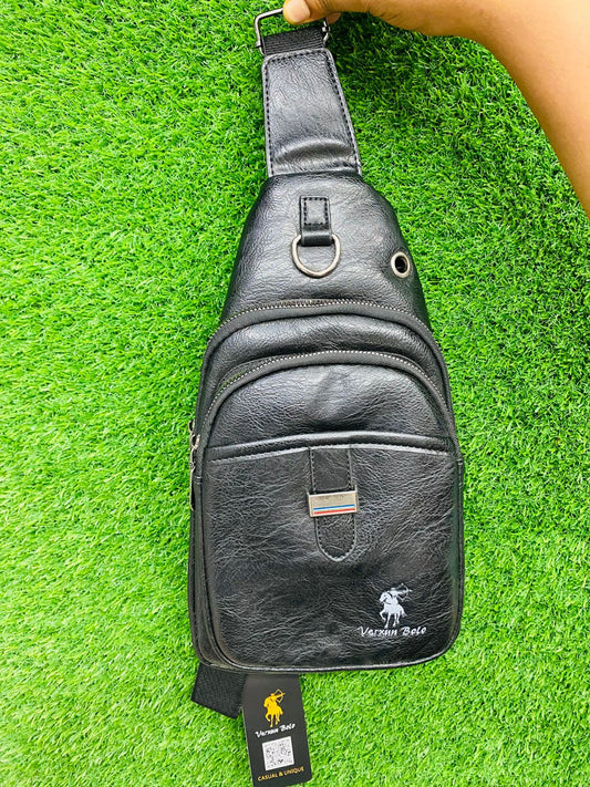 Casual Leather Sling Bag For Men
