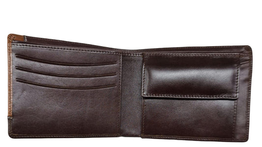 Classic Leather money bag brown 