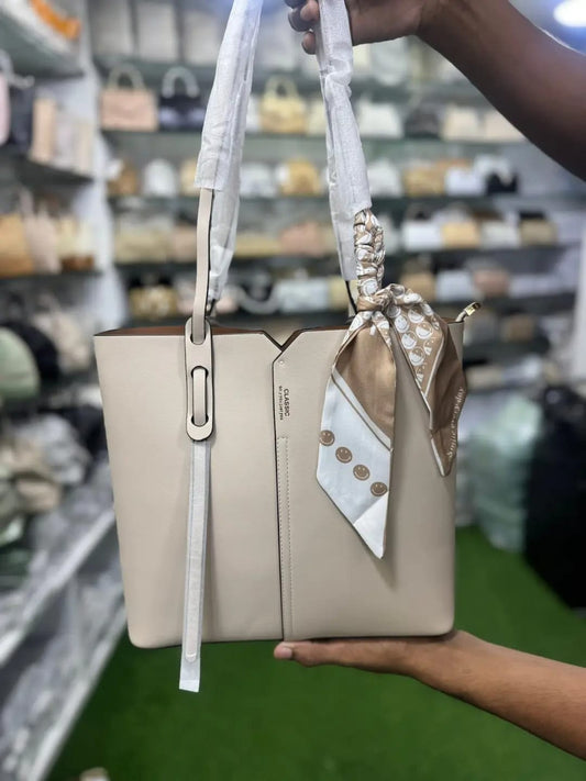 Classic Light beige Tote Bag  –  Women’s Handbag in 2025