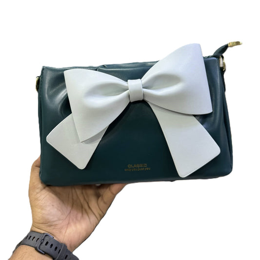 Dark Green Classic brand women bag unique design 2025