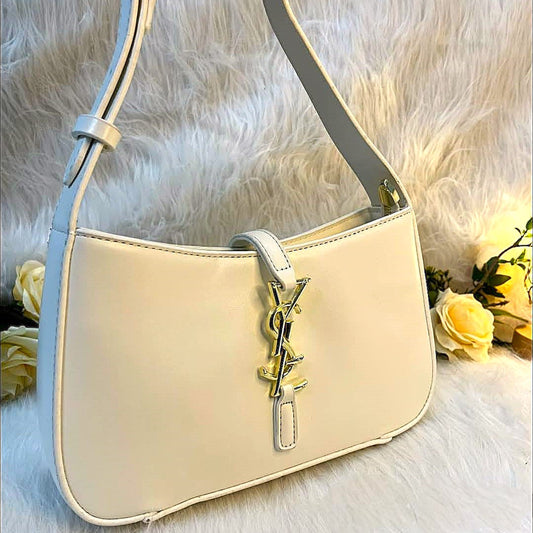 Off-White Saint Laurent Le 5 à 7 Hobo Bag – A Timeless Icon of Modern Luxury