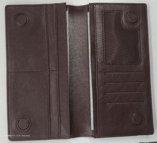 Premium Leather Long Wallet For Men