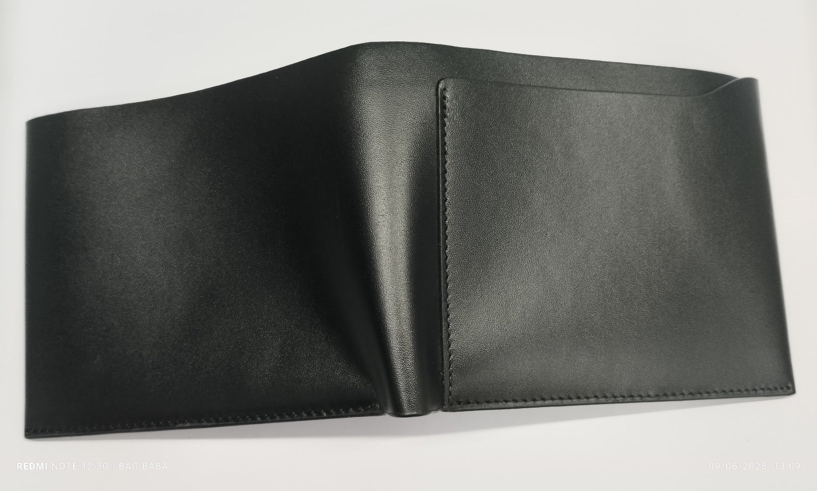 Premium Leather money bag Black