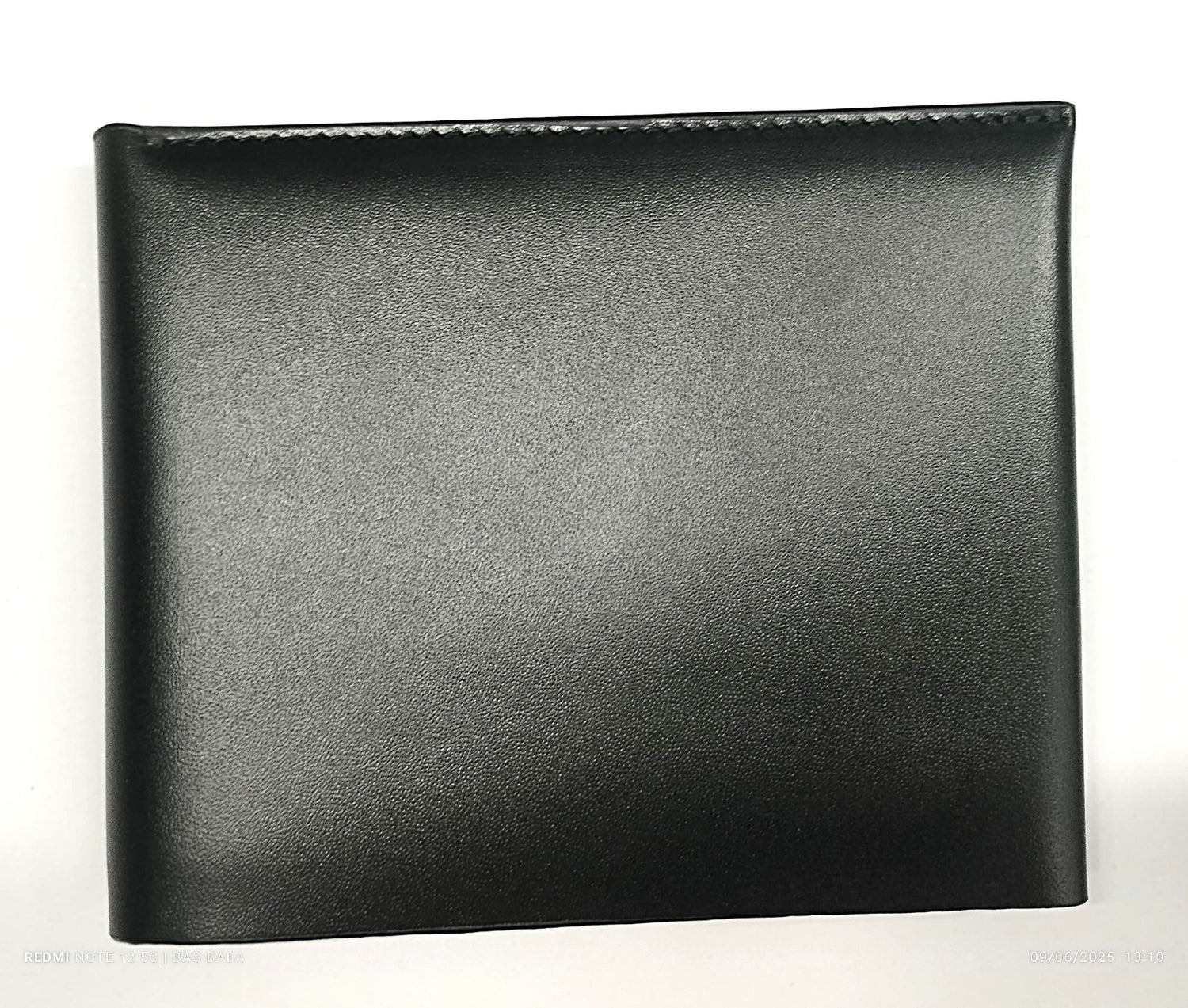 Premium Leather money bag front side 