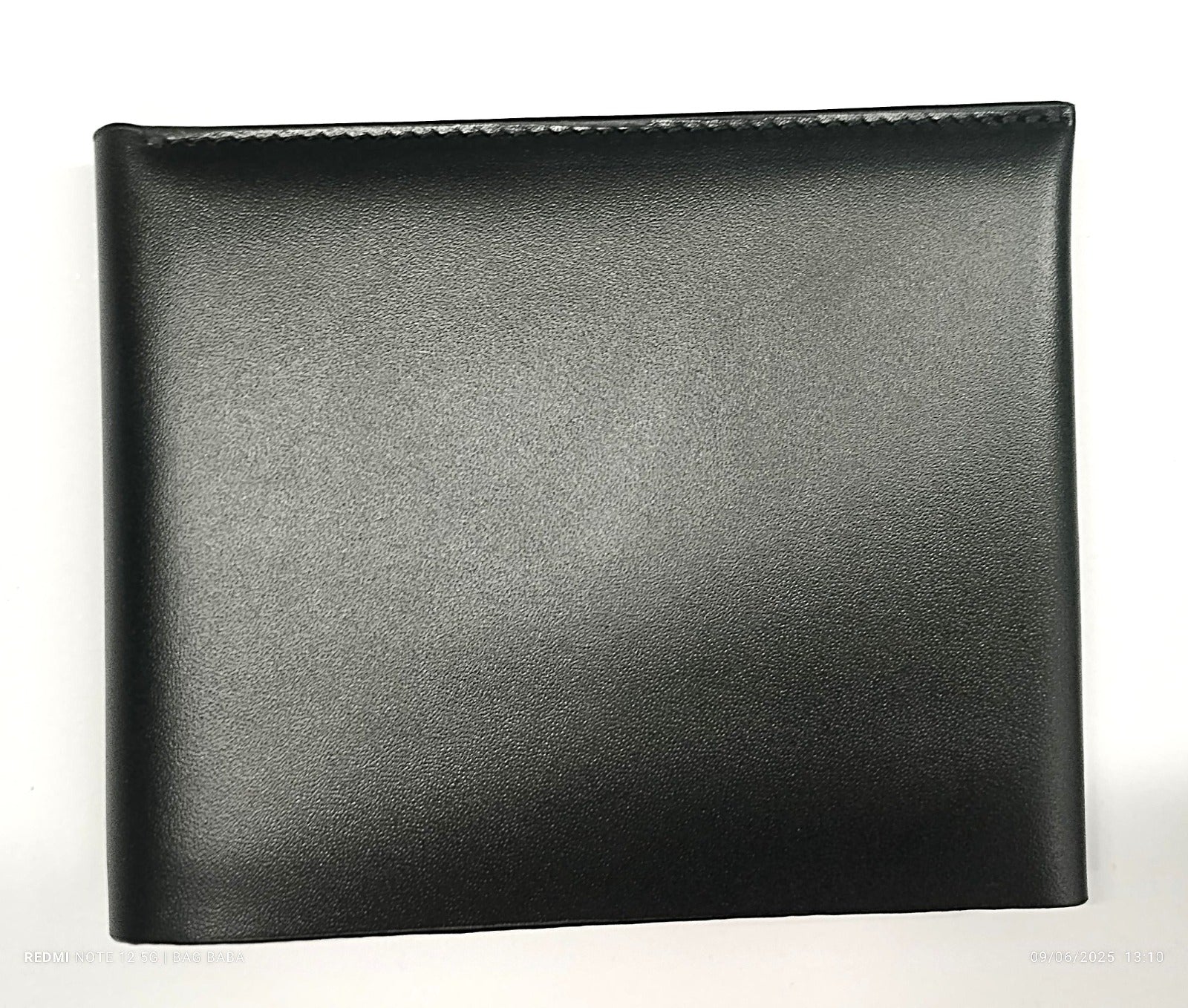 Premium Leather money bag front side 