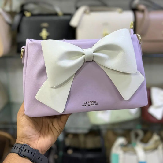 Purple Colour Classic brand women bag premium design 2025